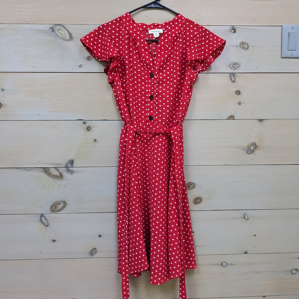Light weight red dress